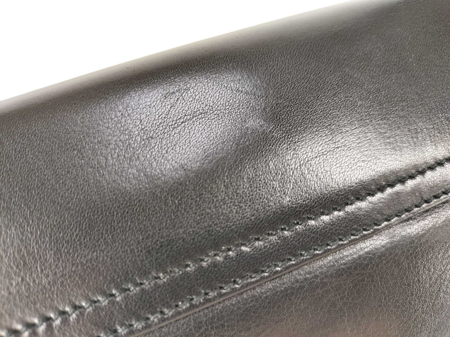 CELINE Leather Clutch Bag Clutch Bag