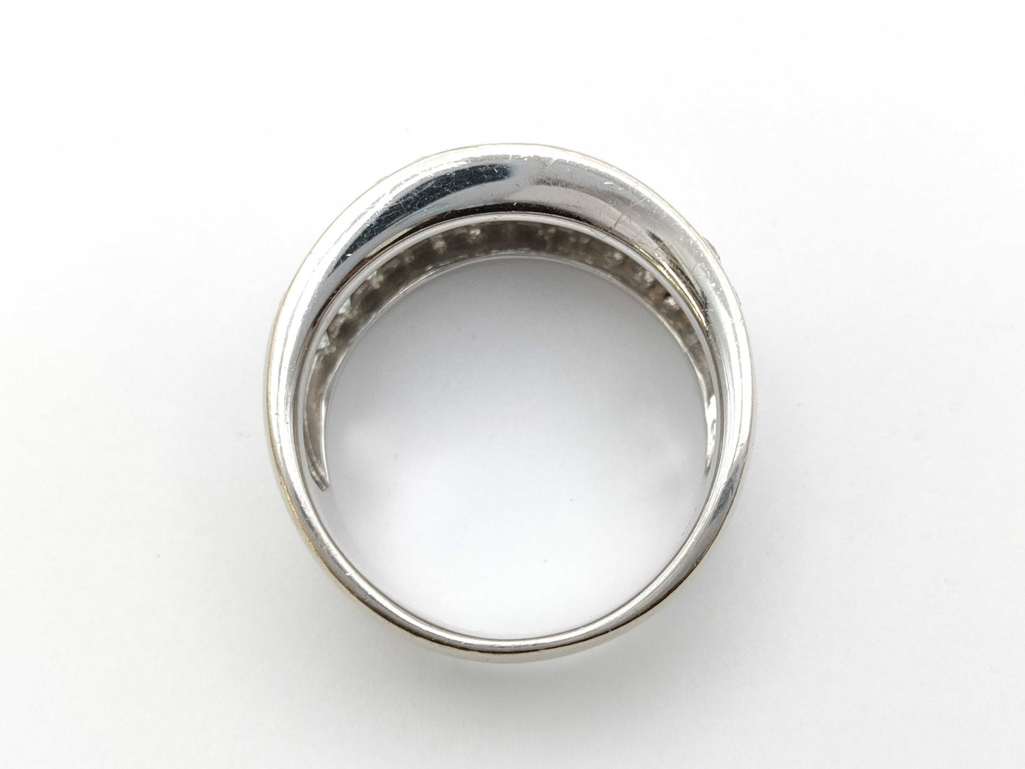D2.00ct K18WG 11.2g Ring