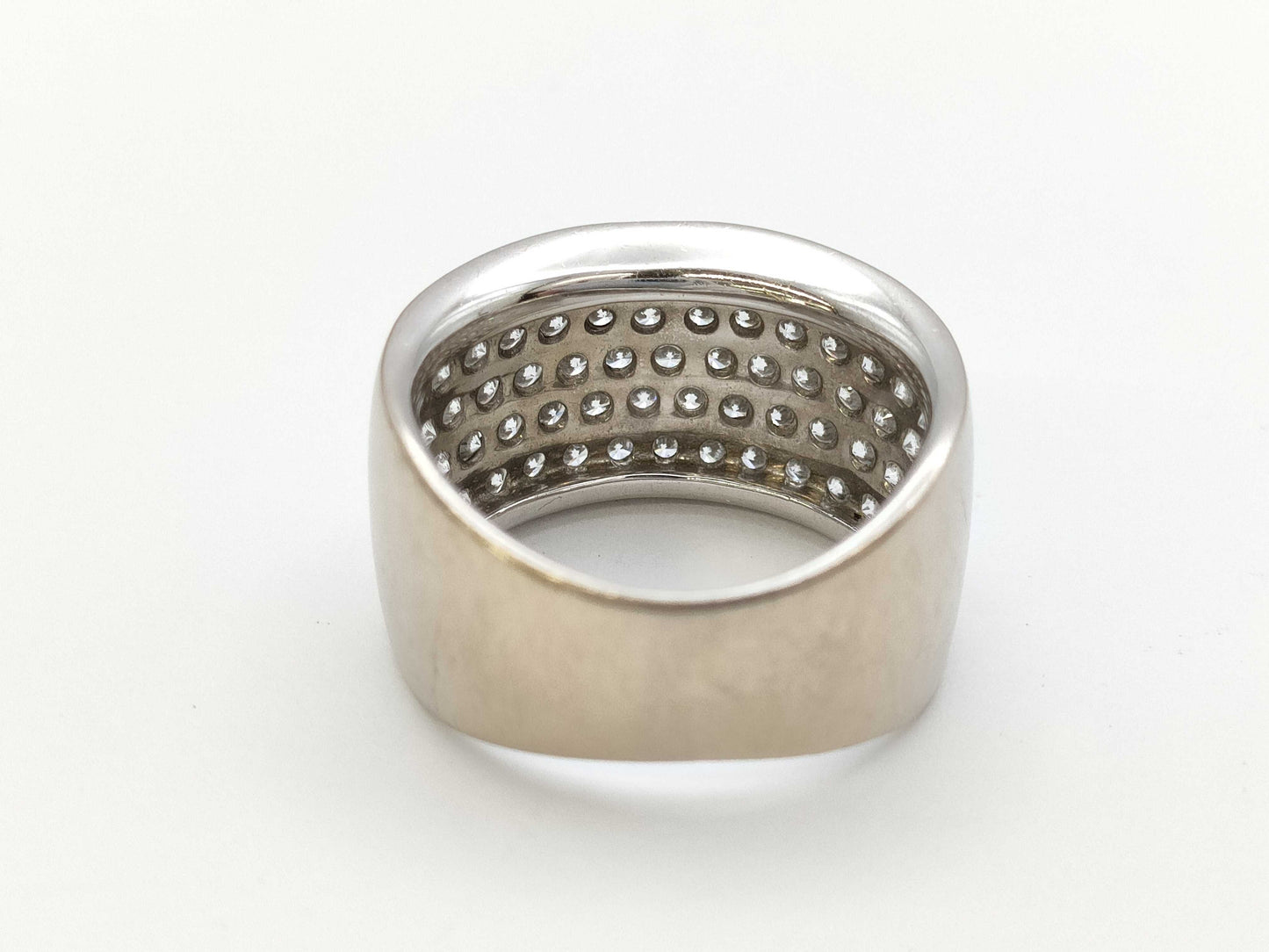 D2.00ct K18WG 11.2g Ring