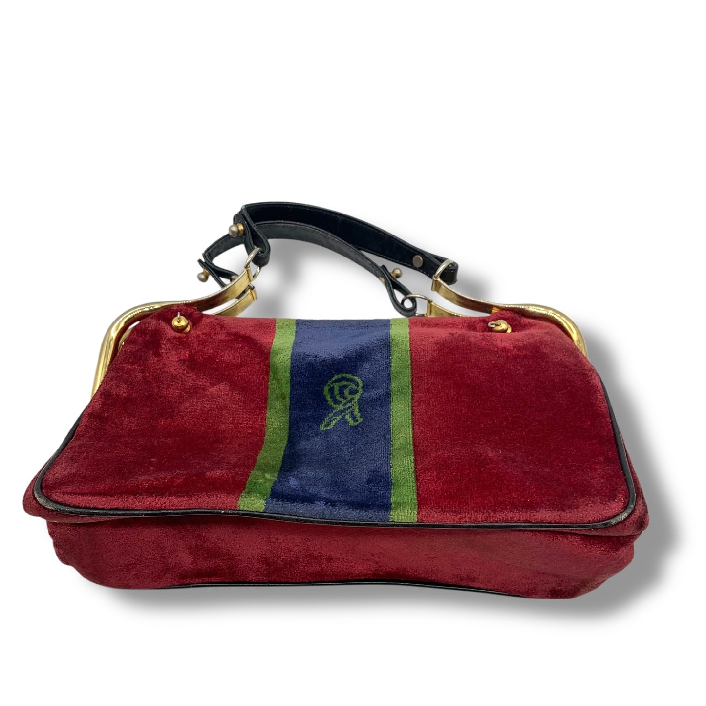 Roberta Camerino handbag with clasp closure