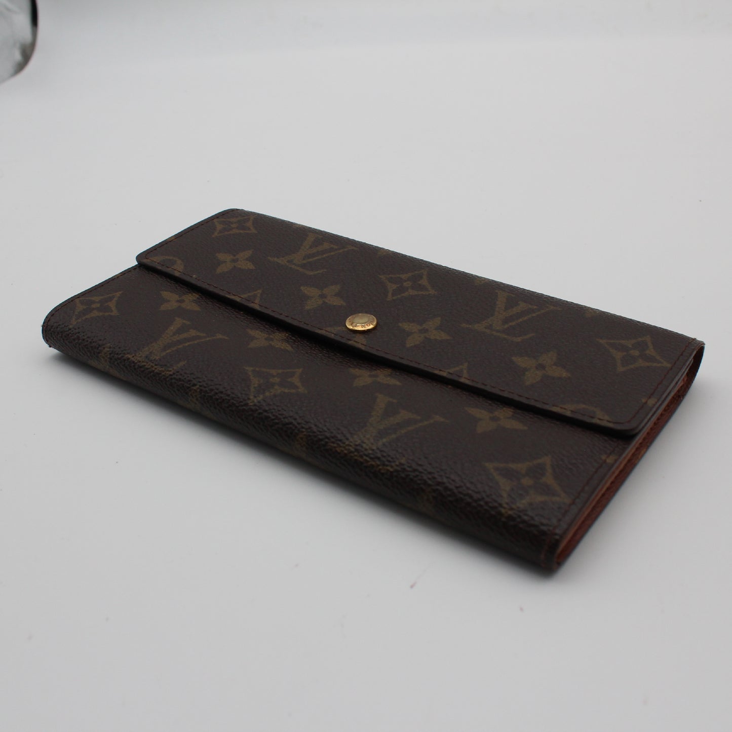 LOUIS VUITTON Monogram Pochette Porte Monnaie Credit M61725 Wallet