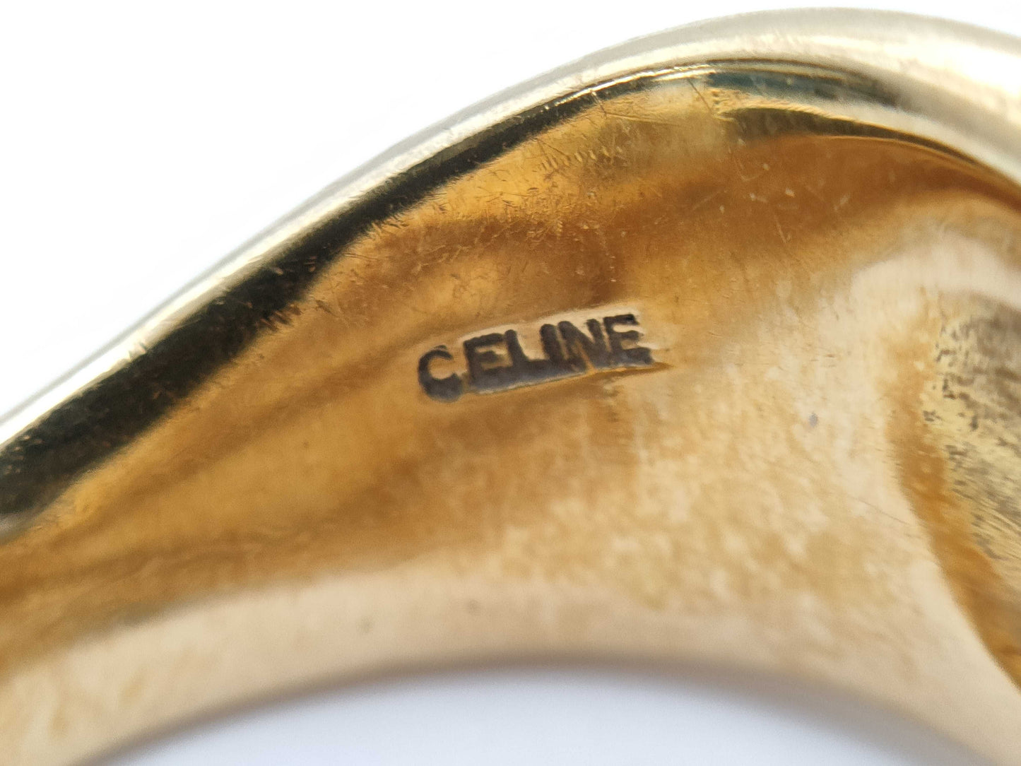 CELINE Yellow Gold 750 11.4g Ring