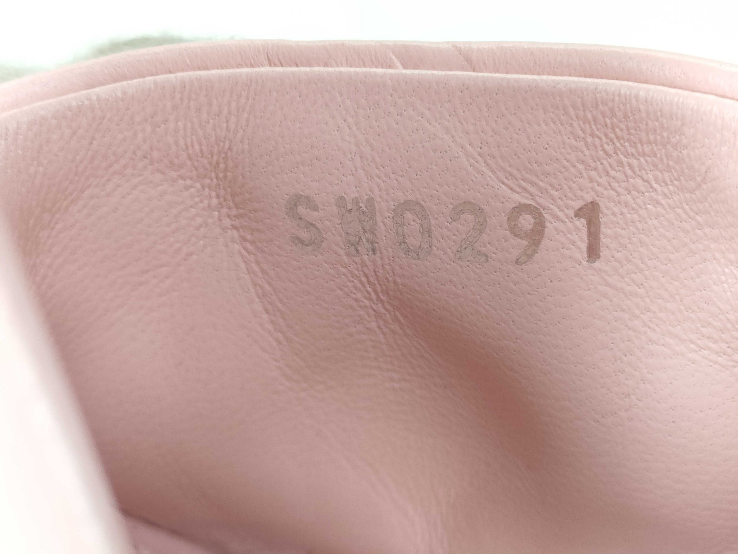 LOUIS VUITTON Revival Line Sandals Monogram Embossed Pink SW0291 34 1/2 Sandals