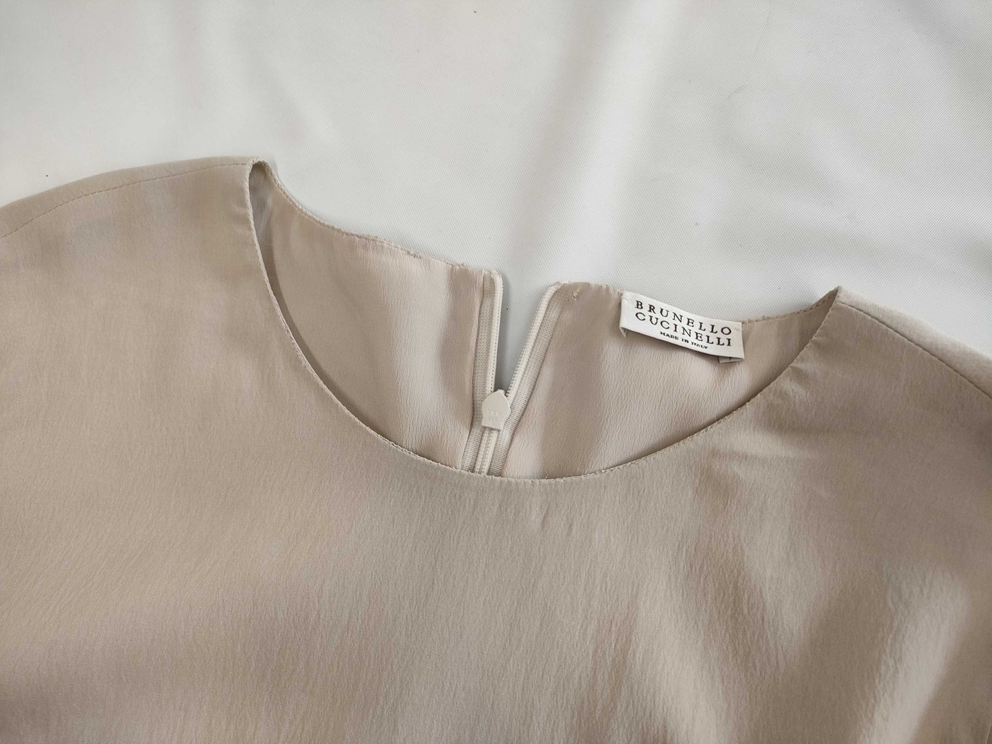 Brunello Cucinelli Silk Dress, Medium