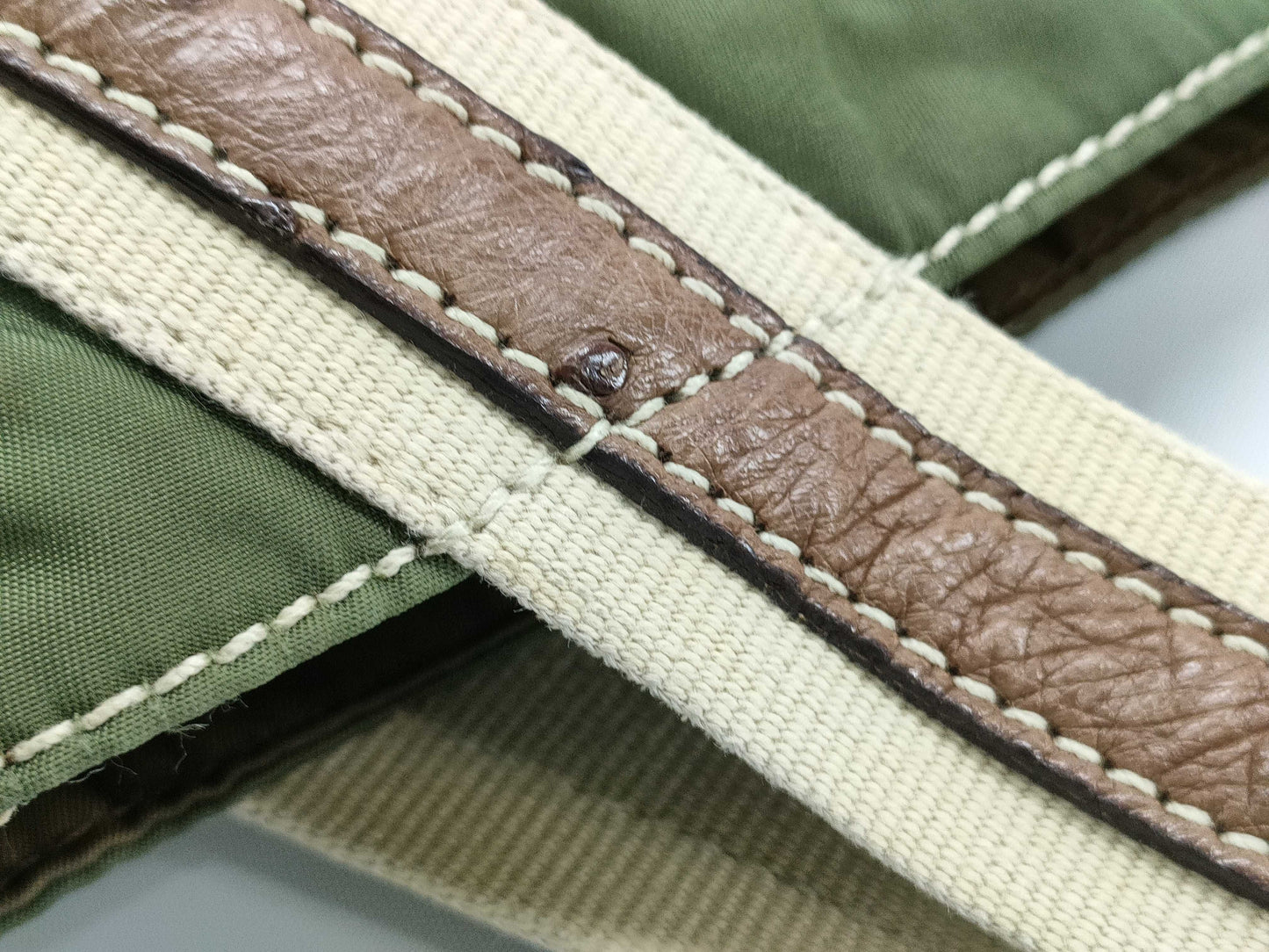 PRADA Nylon Prada Nylon Charm Tote Bag