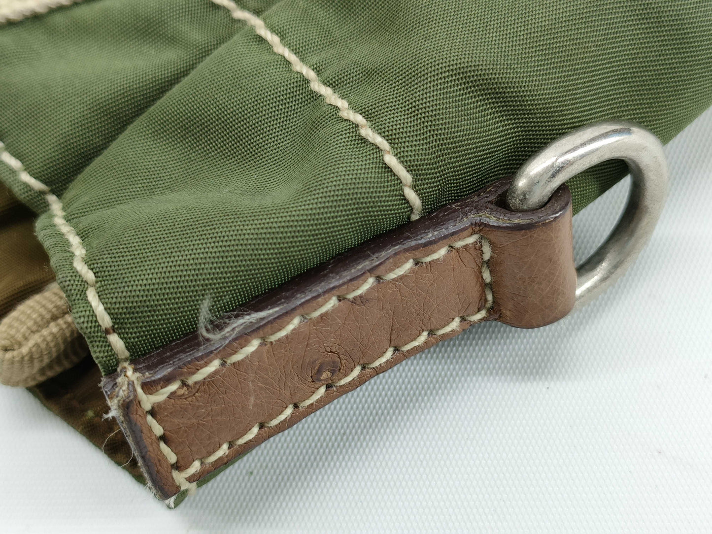 PRADA Nylon Prada Nylon Charm Tote Bag