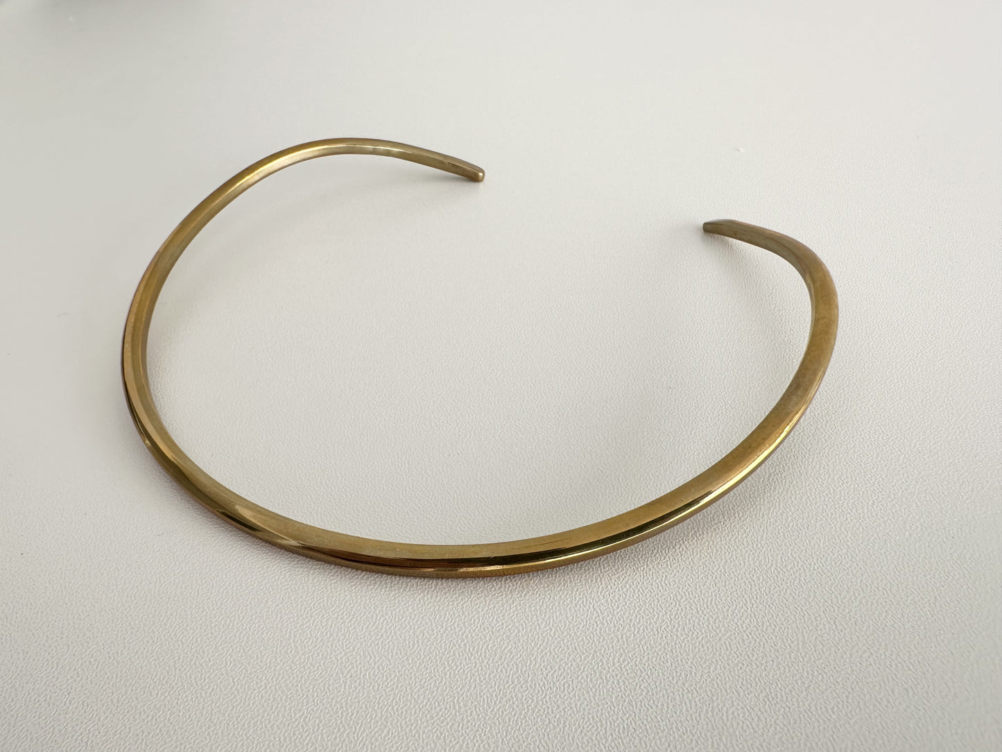 ERICKA NICOLAS BEGAY Gold Choker Necklace