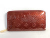 LOUIS VUITTON Vernis Zippy Wallet/M93522/SP1170/Vernis/Amaranth/G Hardware Wallet
