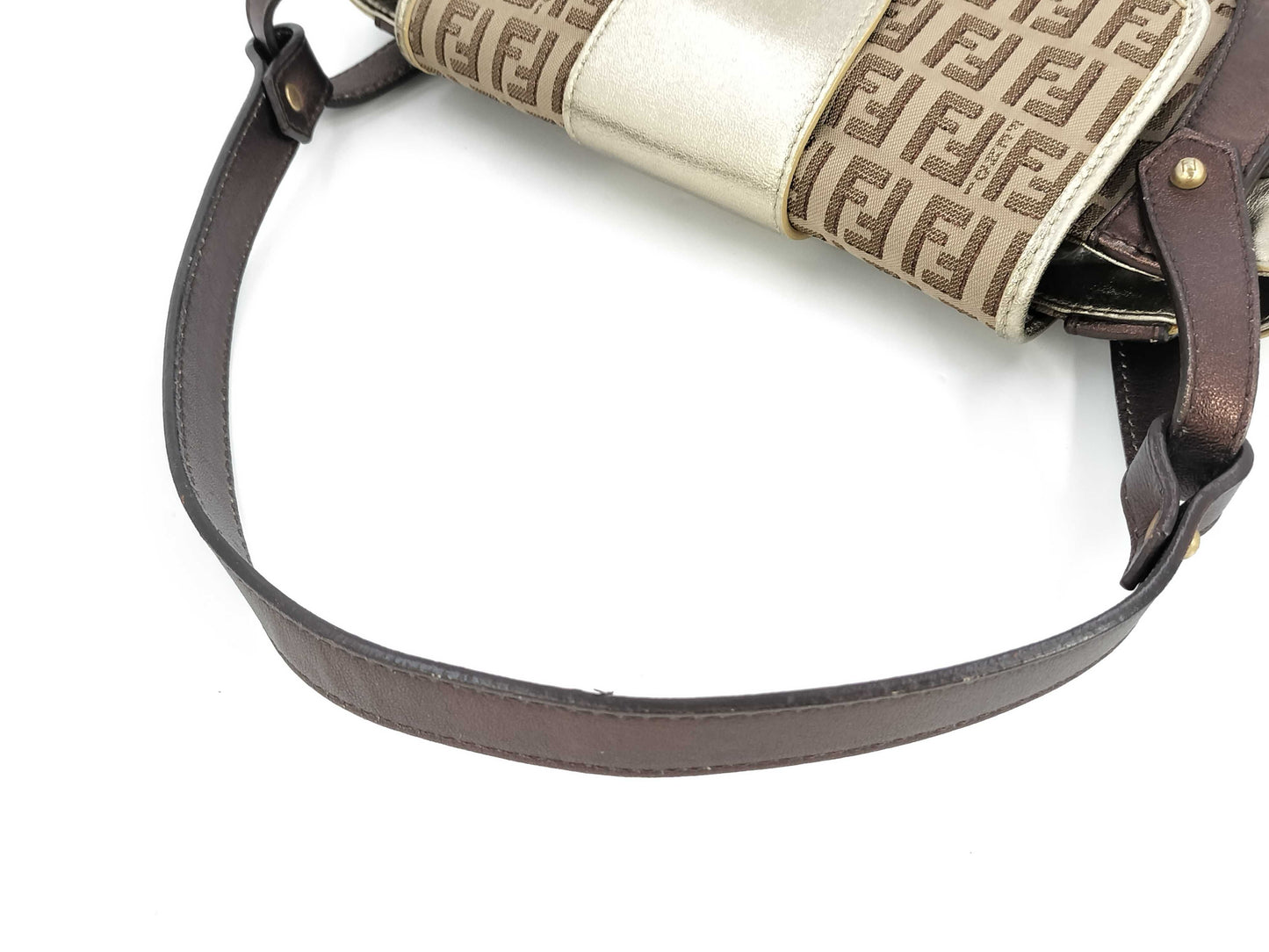 FENDI Zucchino Shoulder Bag