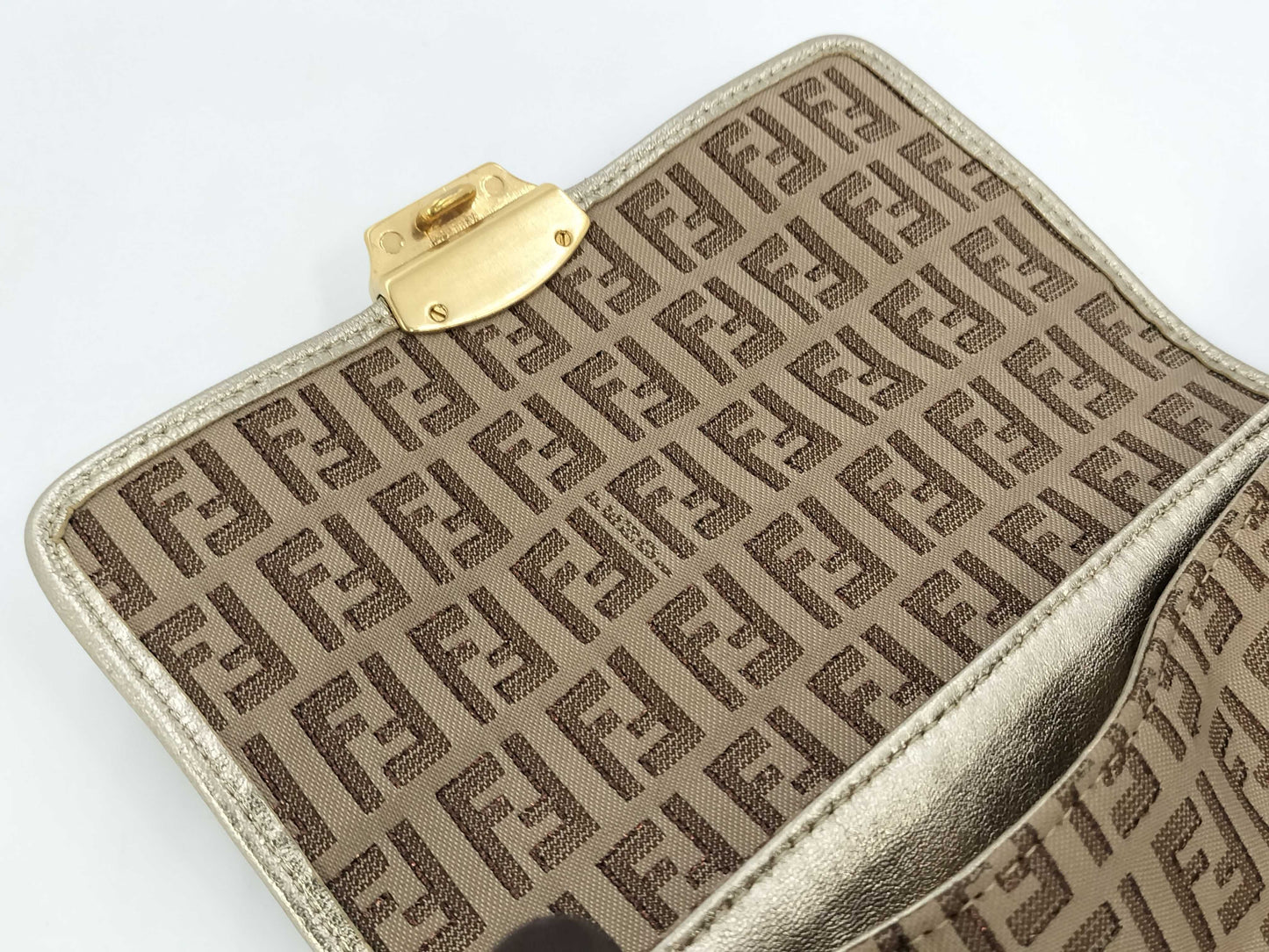 FENDI Zucchino Shoulder Bag