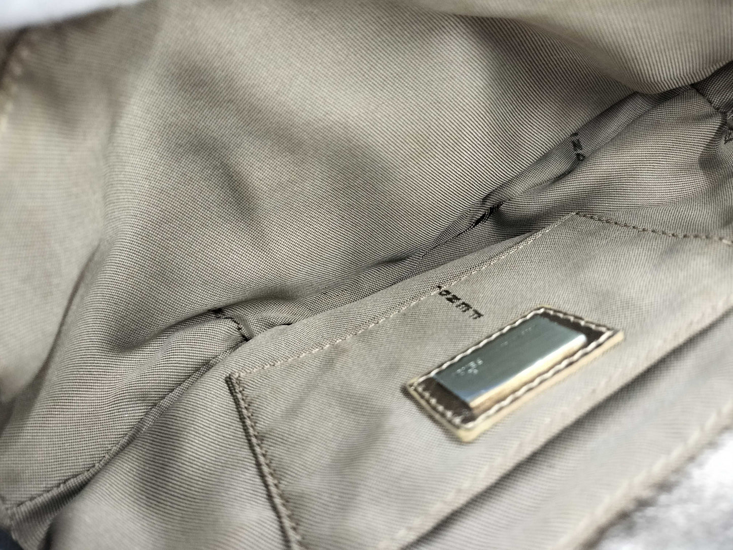FENDI Zucchino Shoulder Bag