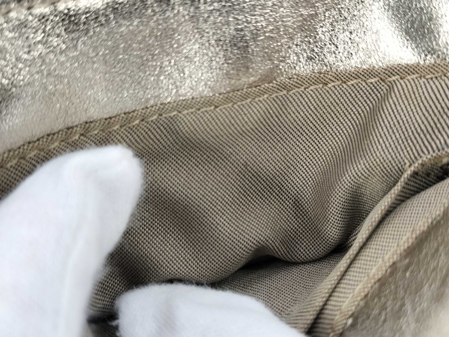 FENDI Zucchino Shoulder Bag
