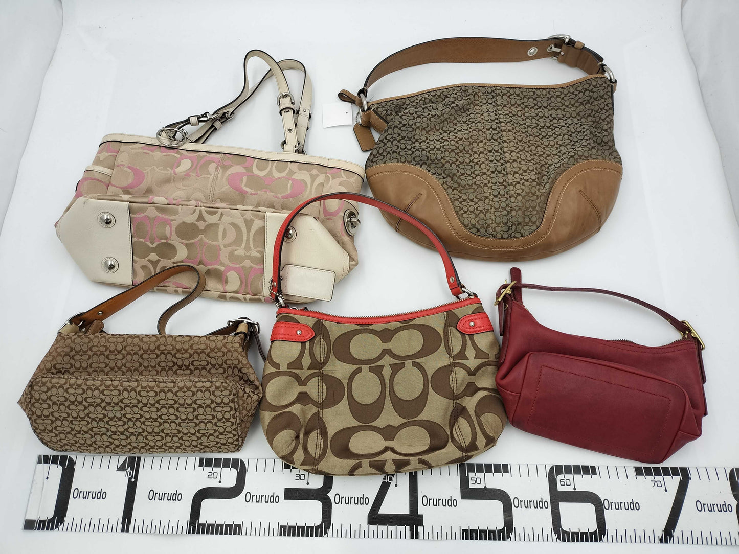 COACH Shoulder Bag Set of 5 Bags