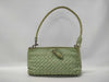 BOTTEGA VENETA Intrecciato Handbag Shoulder Accessory Pouch Leather Green Bag