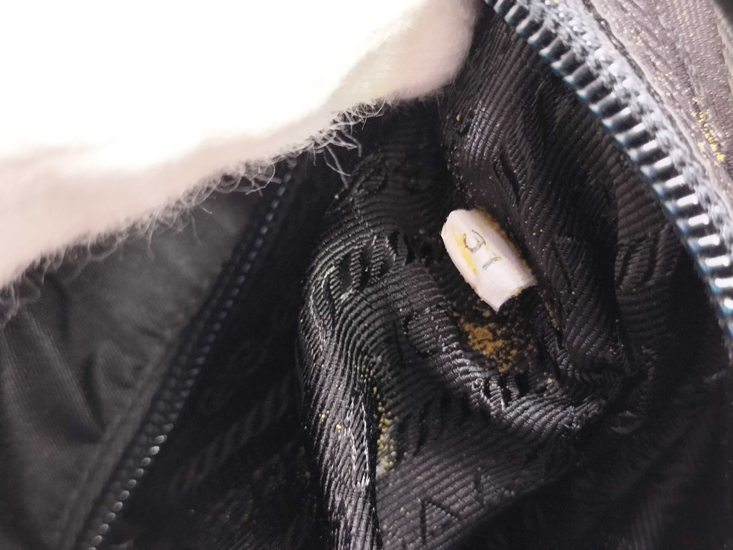 PRADA Nylon Prada Handbag Black Men's Tote Bag