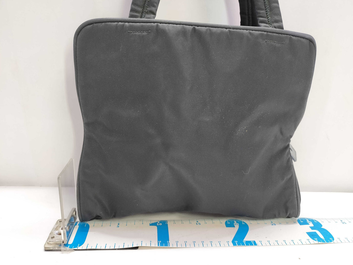 PRADA Nylon Prada Handbag Black Men's Tote Bag