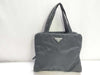 PRADA Nylon Prada Handbag Black Men's Tote Bag
