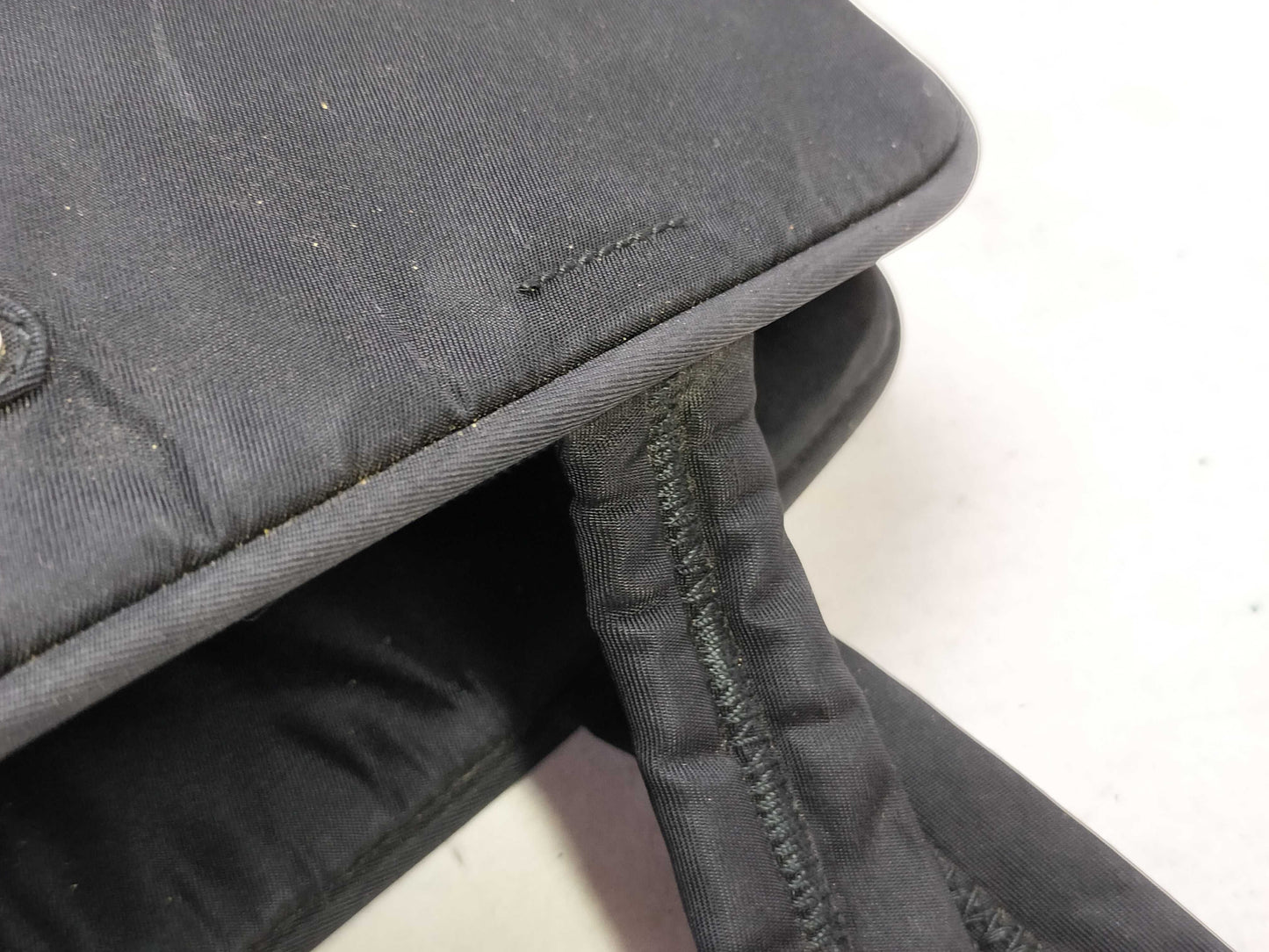 PRADA Nylon Prada Handbag Black Men's Tote Bag