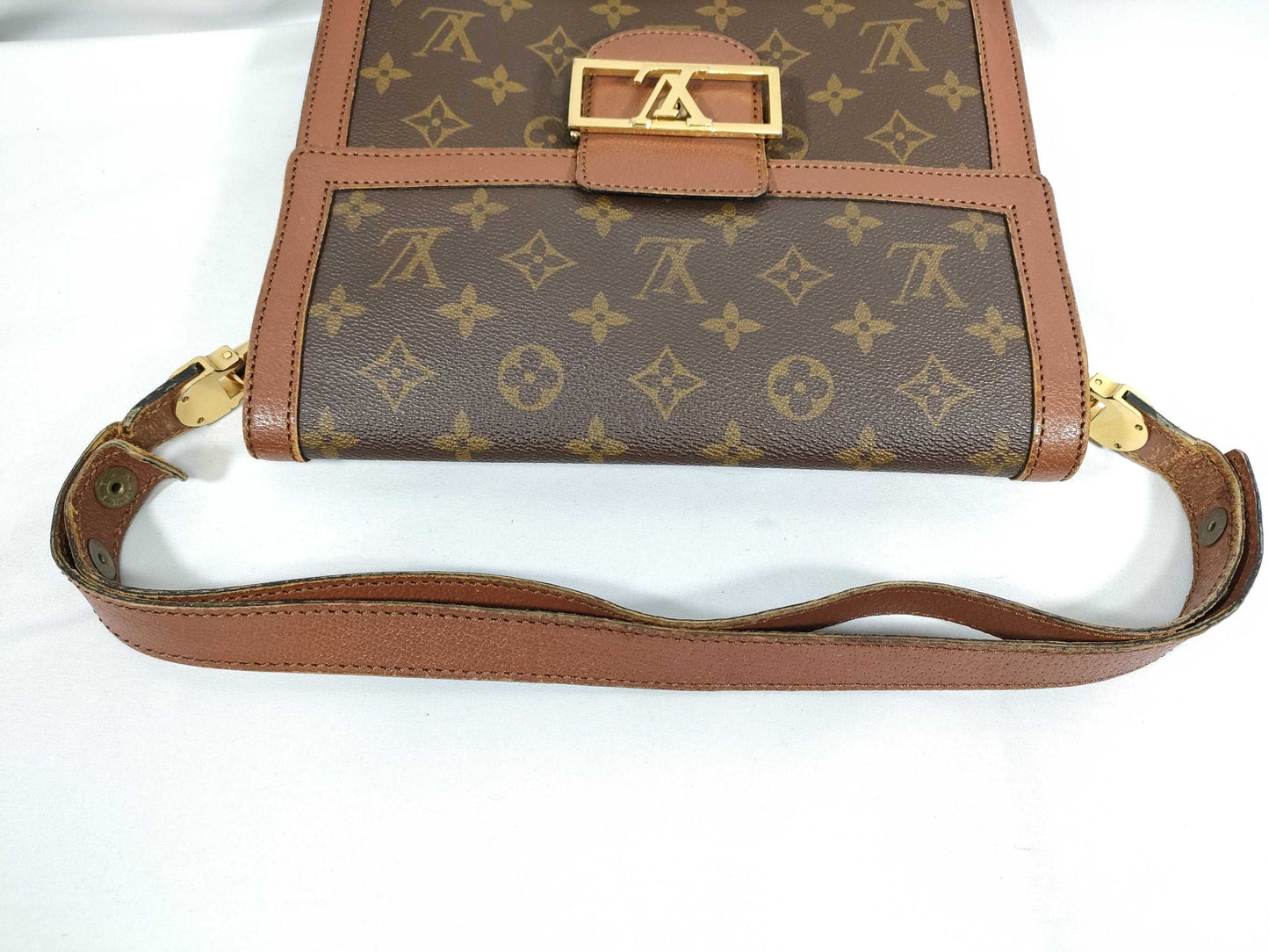 LOUIS VUITTON Monogram Sac Dauphine M51410 Handbag with Unknown Serial Number