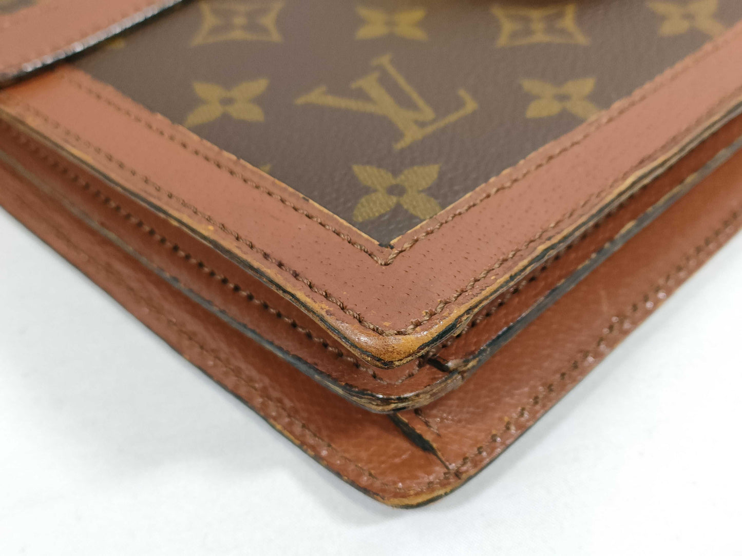 LOUIS VUITTON Monogram Sac Dauphine M51410 Handbag with Unknown Serial Number