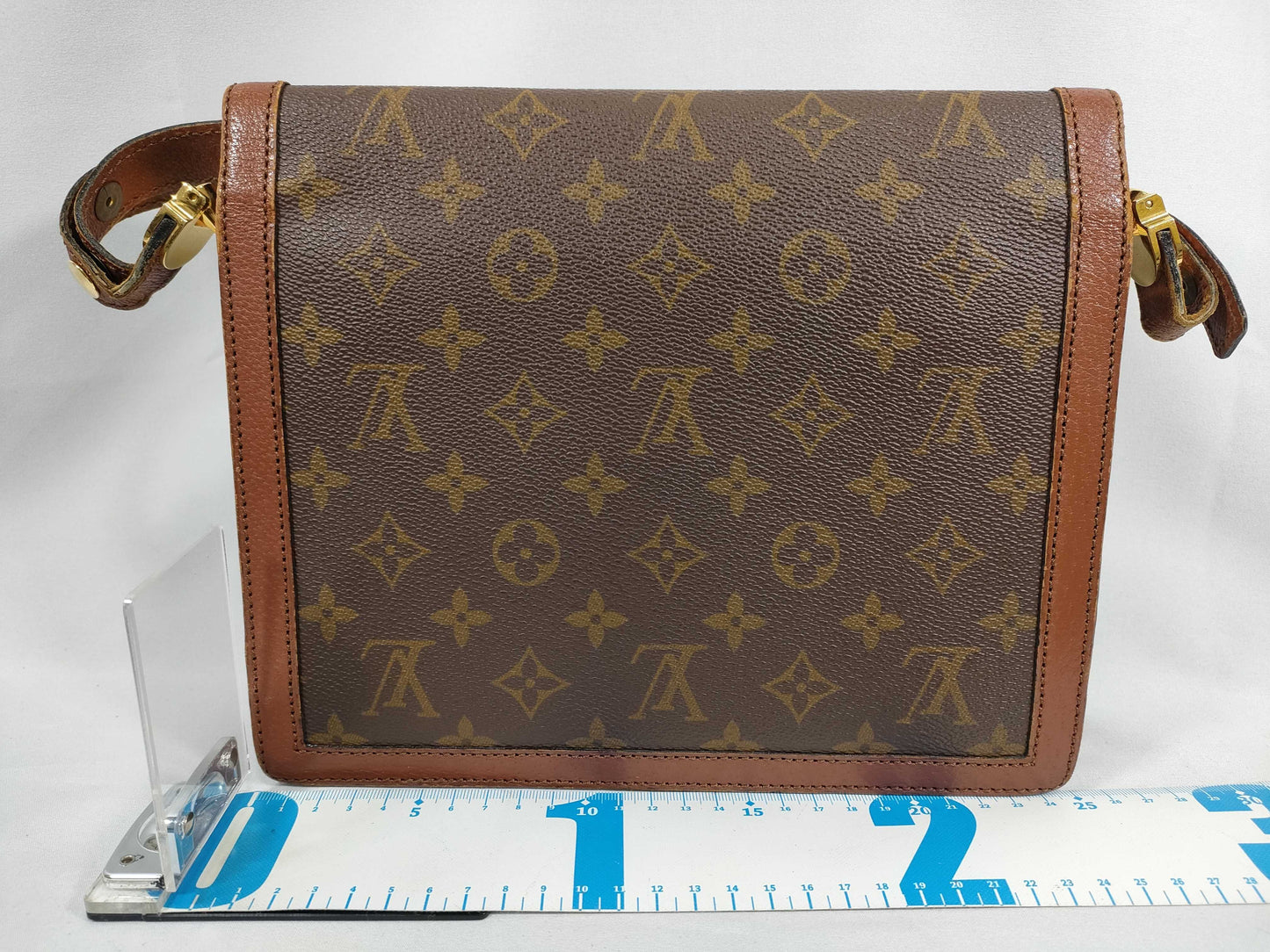LOUIS VUITTON Monogram Sac Dauphine M51410 Handbag with Unknown Serial Number