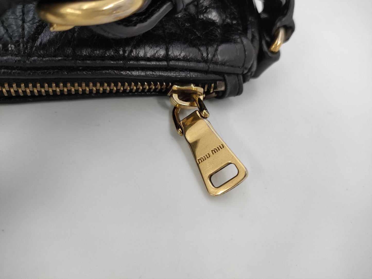 Miu Miu Matelasse Shoulder Bag