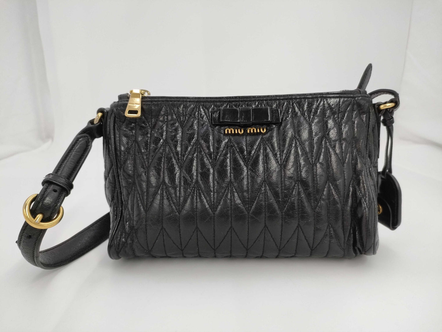 Miu Miu Matelasse Shoulder Bag