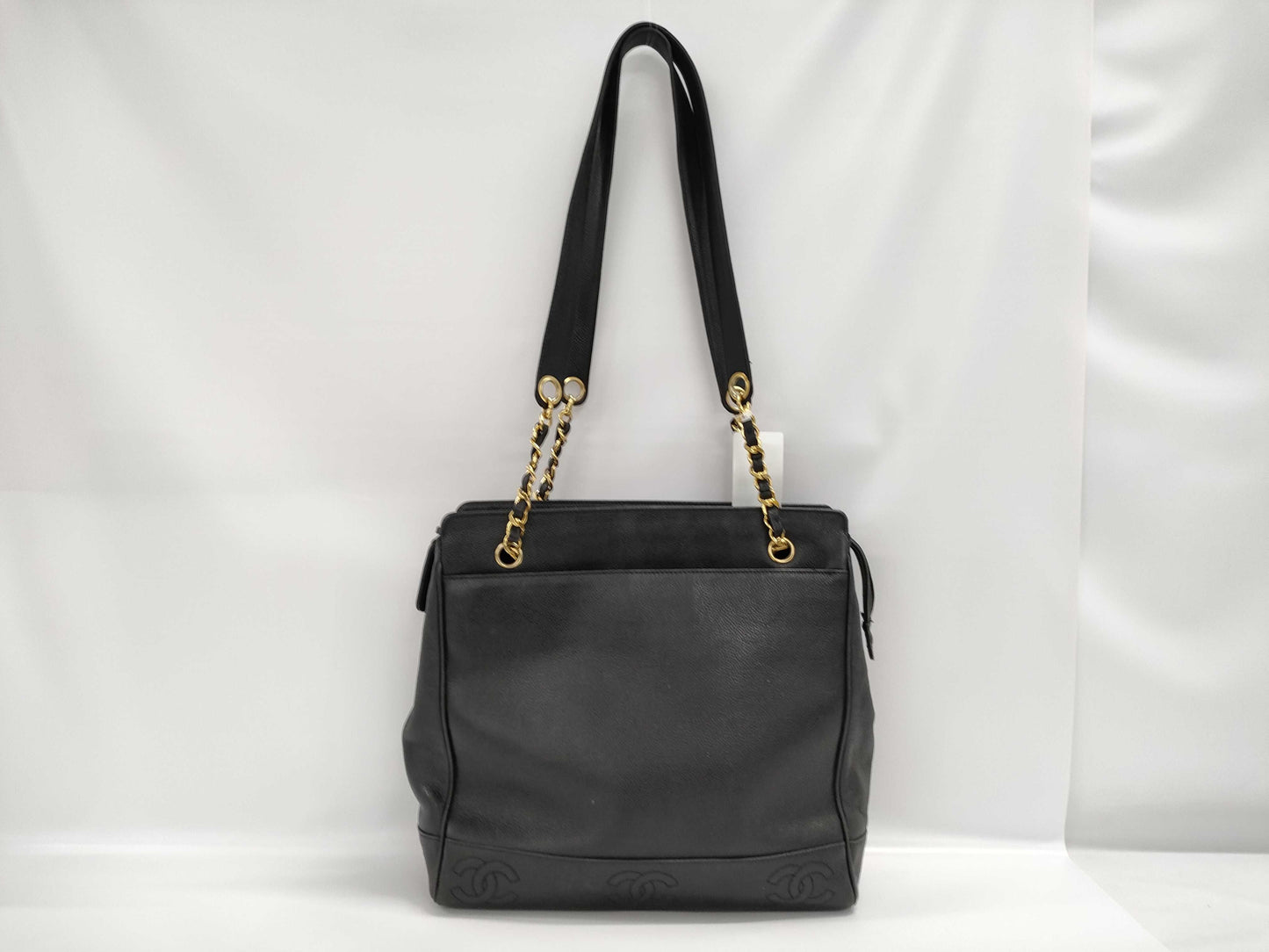 CHANEL Triple Coco Chain Bag Tote Bag