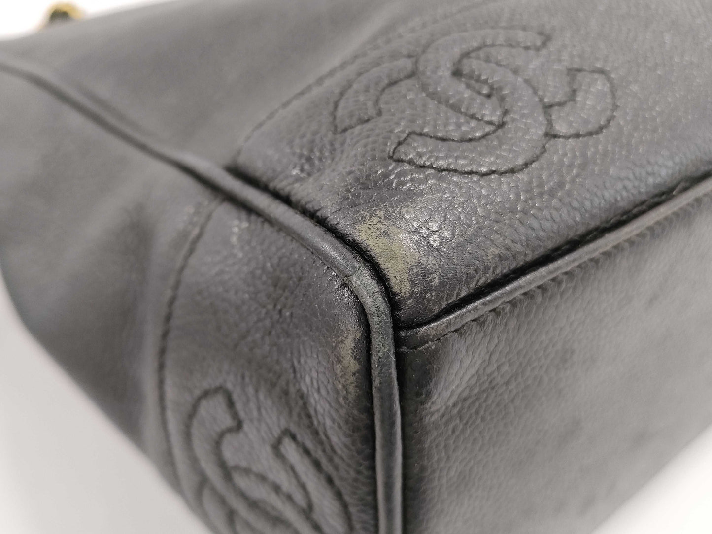 CHANEL Triple Coco Chain Bag Tote Bag
