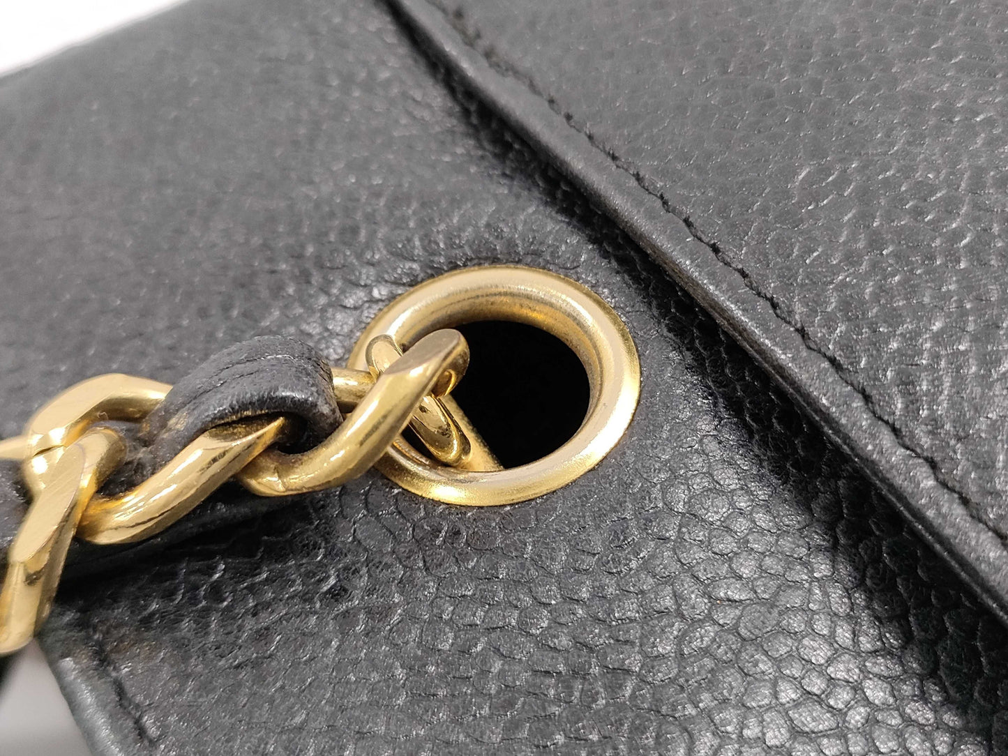 CHANEL Triple Coco Chain Bag Tote Bag