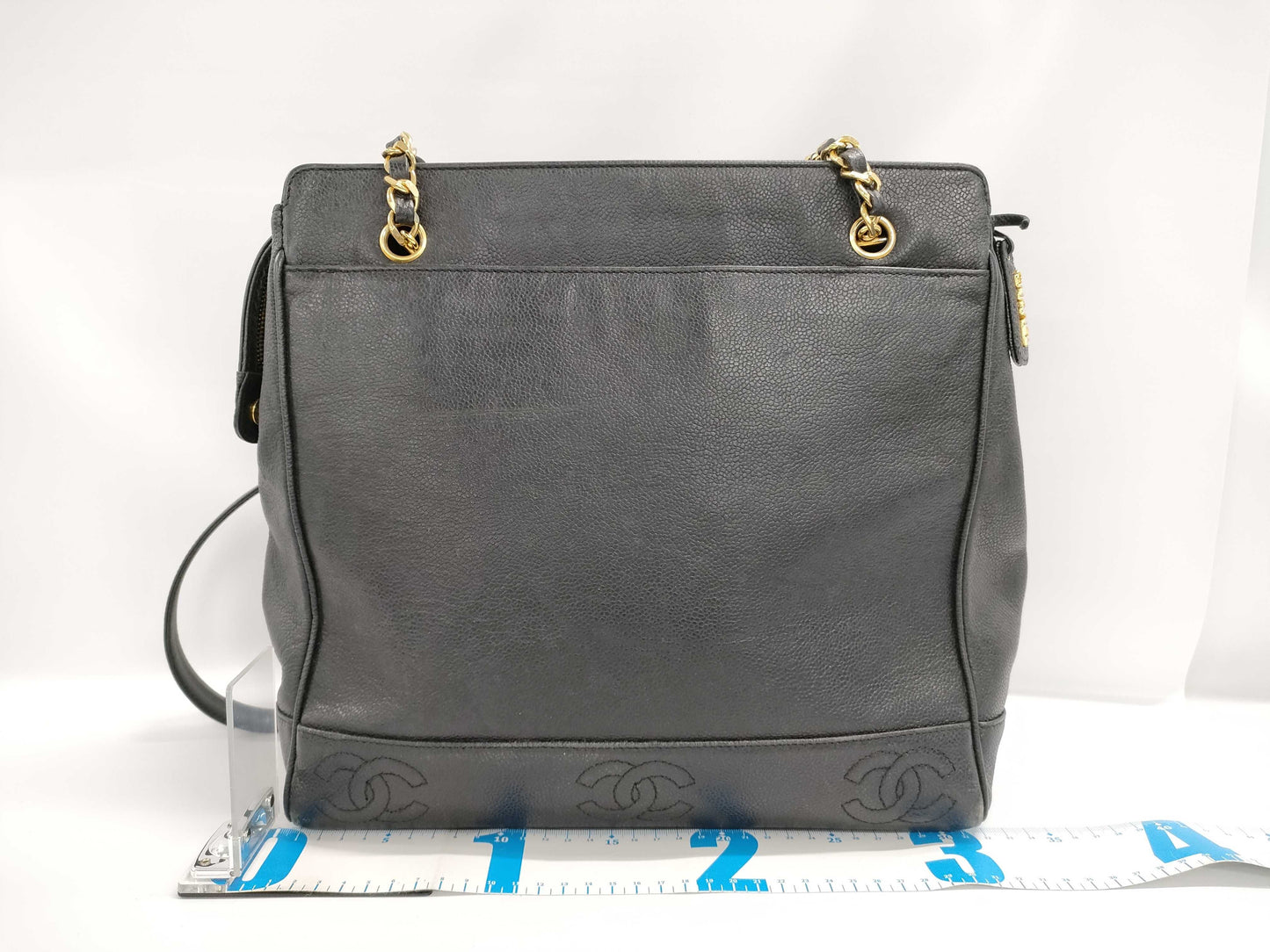 CHANEL Triple Coco Chain Bag Tote Bag