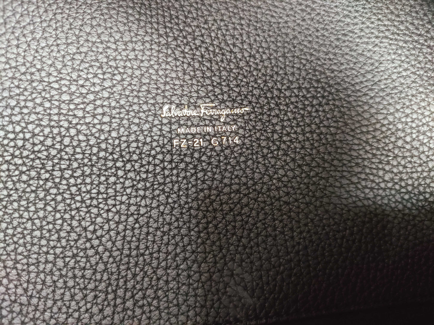 Salvatore Ferragamo Gancini Tote Bag Black