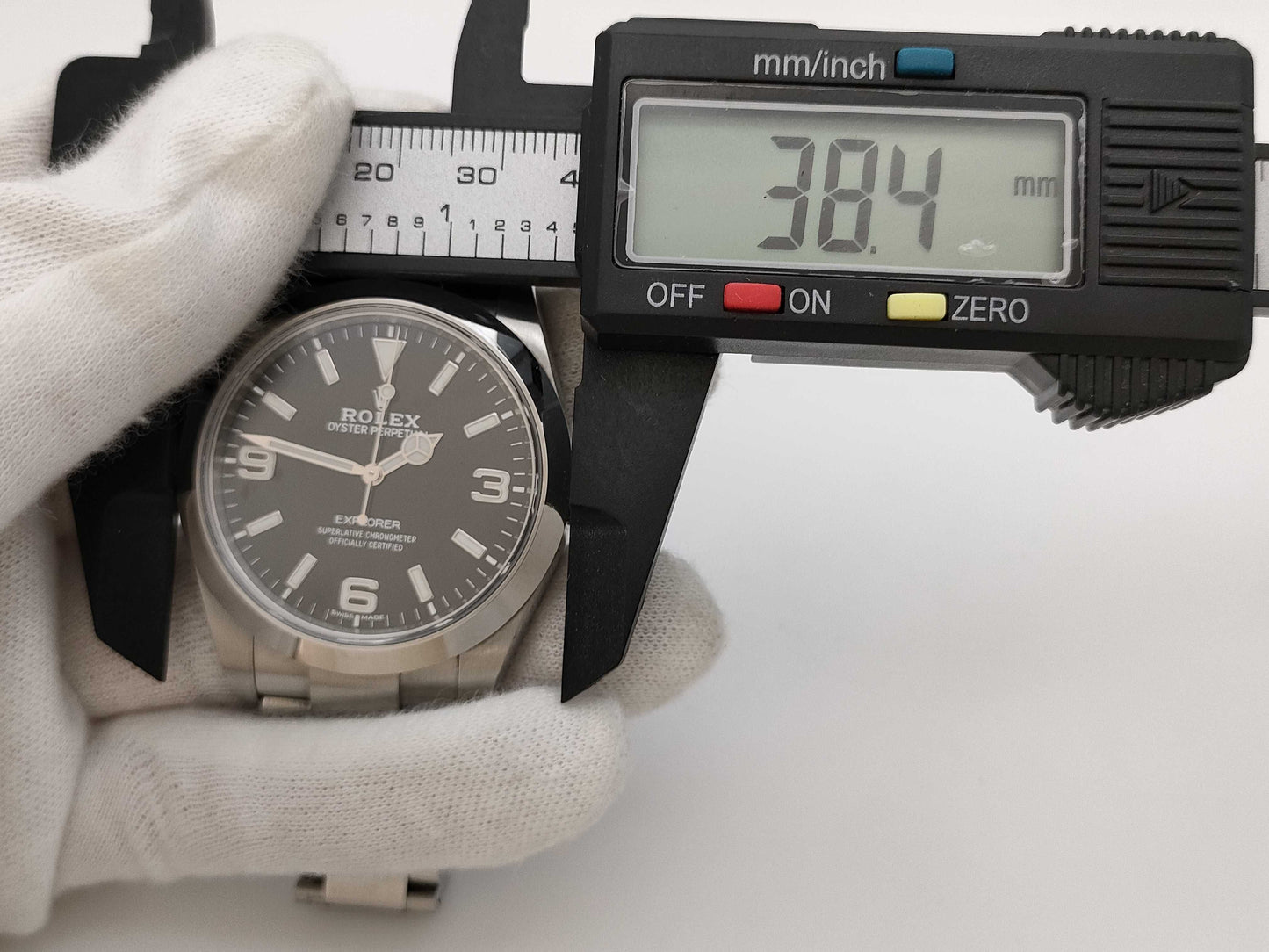 ROLEX Explorer I 214270 G647S676 Black Dial Men's Watch