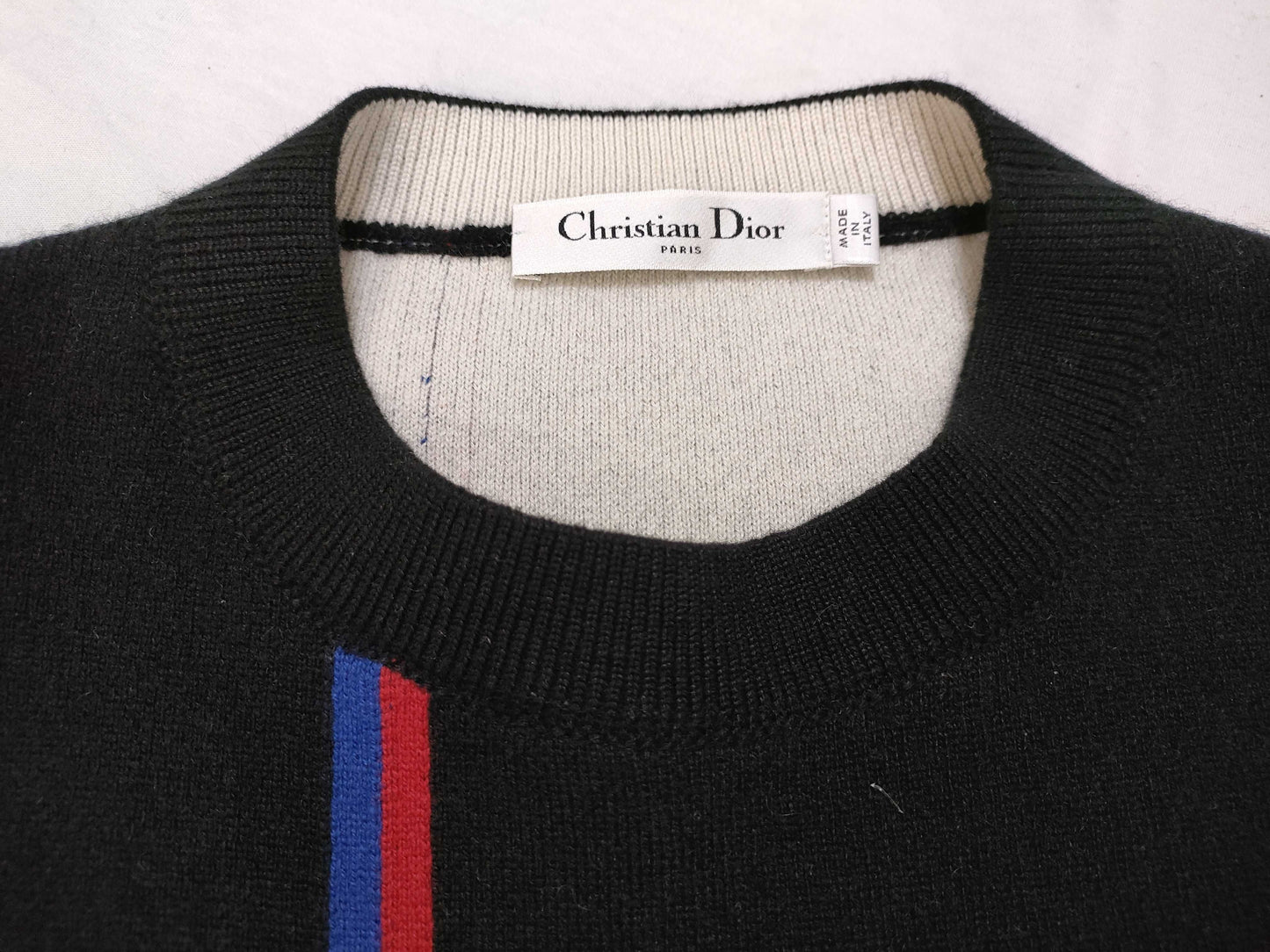 Dior Christian Dior DIORALPS Cashmere and Nylon Knit Top, Size 42, 324S55AM073