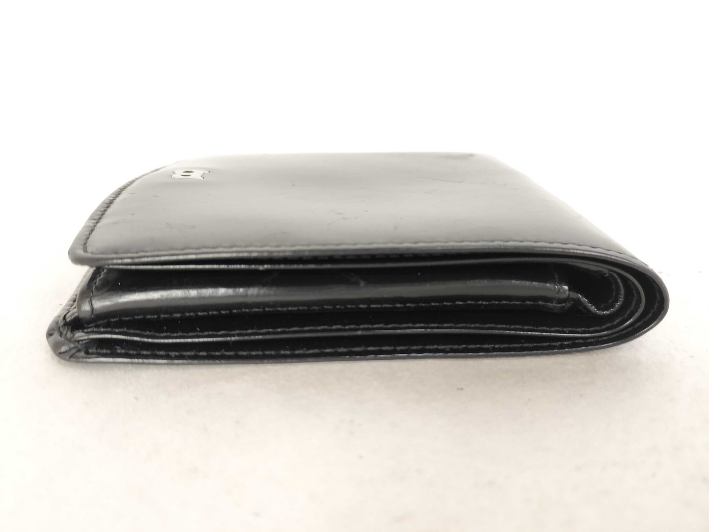 BALLY Leather Bifold Wallet Black