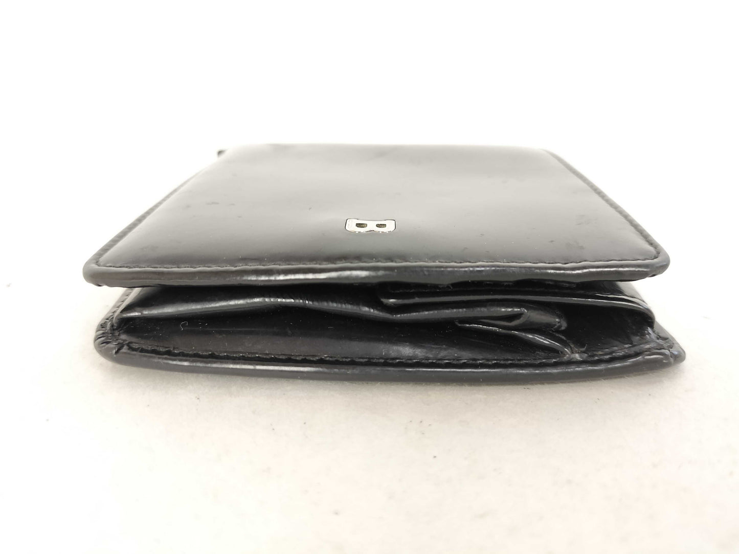 BALLY Leather Bifold Wallet Black