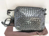 BOTTEGA VENETA Intrecciato BOTTEGA VENETA NODINI Intrecciato Shoulder Bag Black