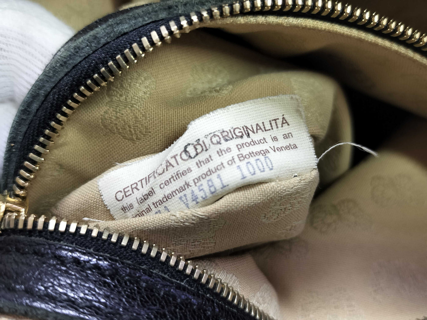 BOTTEGA VENETA Intrecciato BOTTEGA VENETA NODINI Intrecciato Shoulder Bag Black