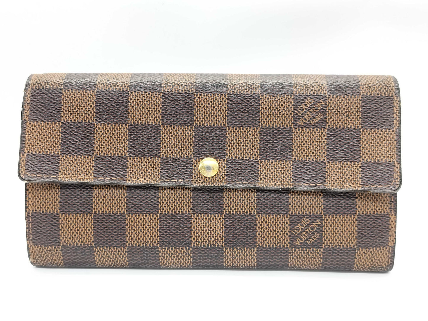 LOUIS VUITTON Damier Louis Vuitton Sarah Damier Wallet