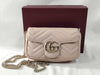 GUCCI GG Marmont Leather Chain Shoulder Bag 476433 525040 Shoulder Bag