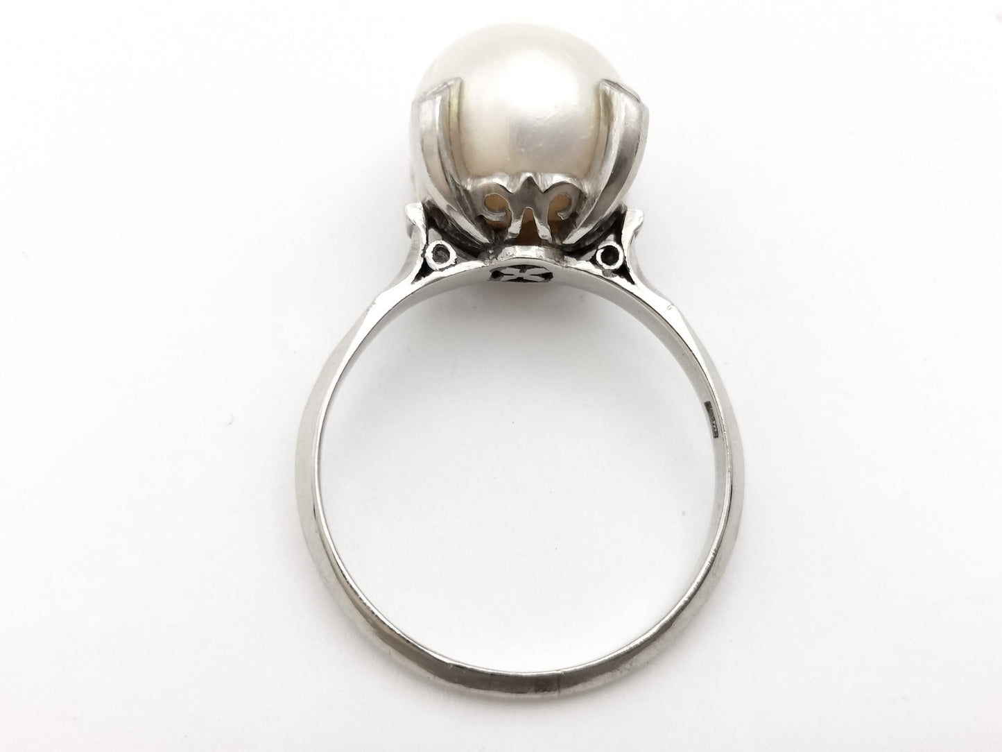 Pearl diameter: Approx. 10.2mm, PT900, 5.6g, Ring