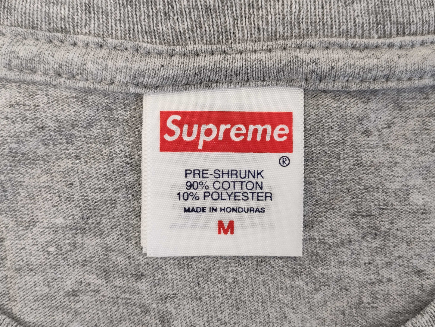 Supreme T-shirt 5-piece wrap T-shirt