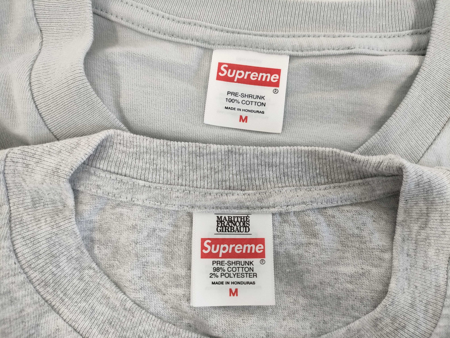 Supreme T-shirt 5-piece wrap T-shirt