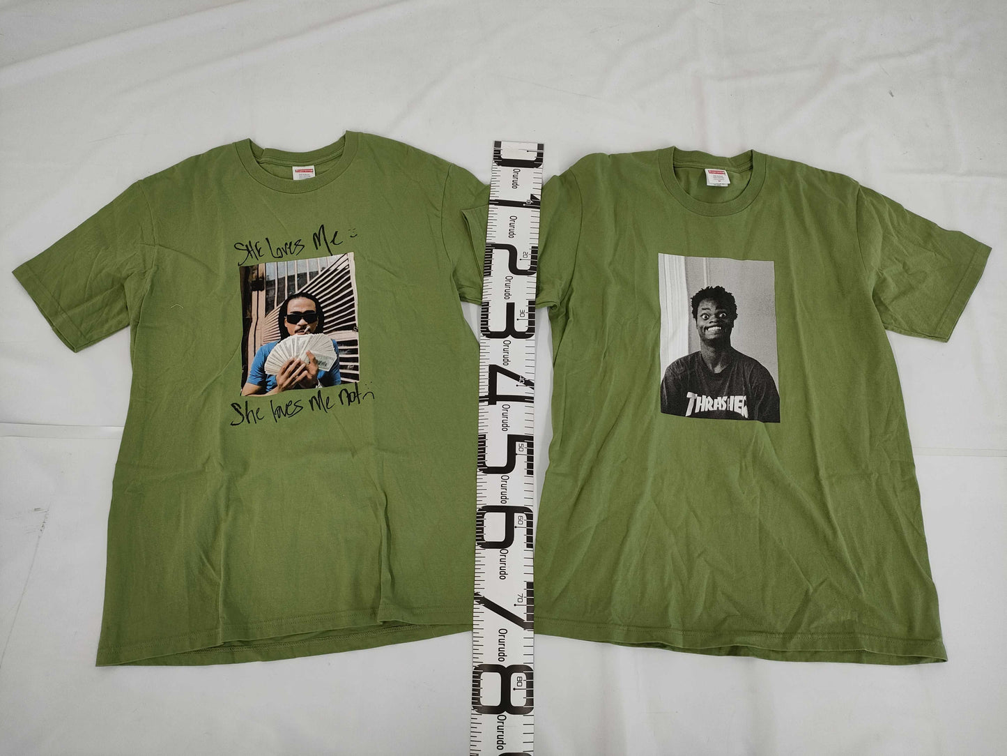 Supreme T-shirt 5-piece wrap T-shirt