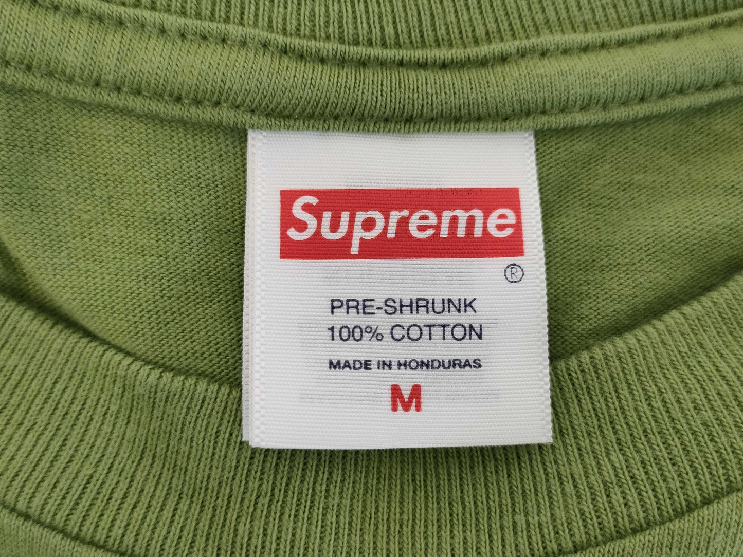 Supreme T-shirt 5-piece wrap T-shirt