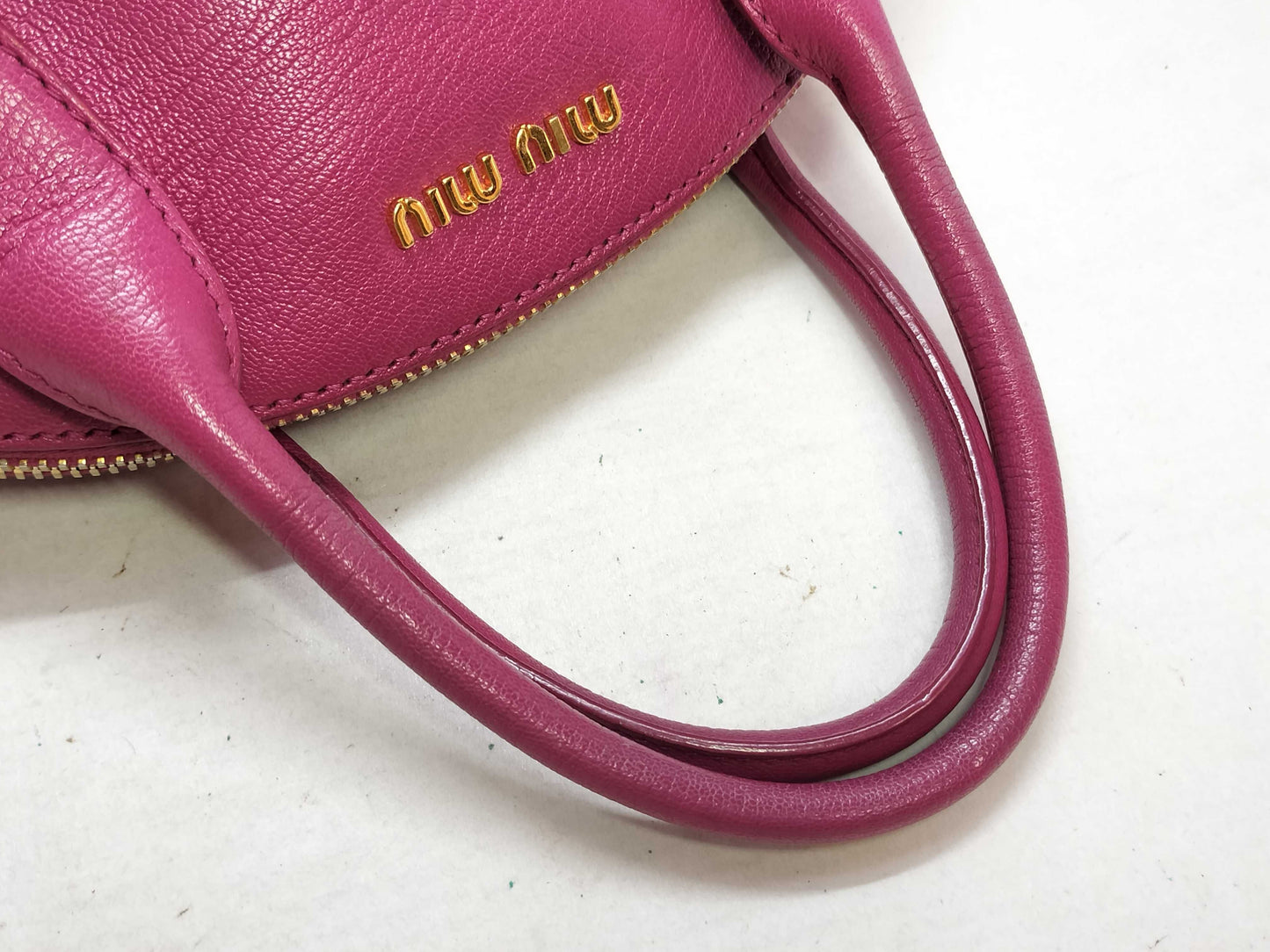 Miu Miu Madras 2-Way Handbag/Shoulder Bag RL0091 Handbag