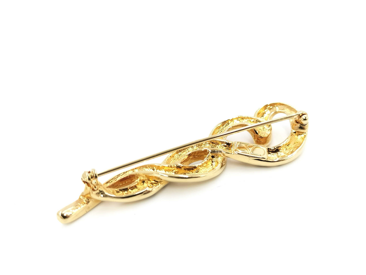 VALENTINO Valentino logo brooch