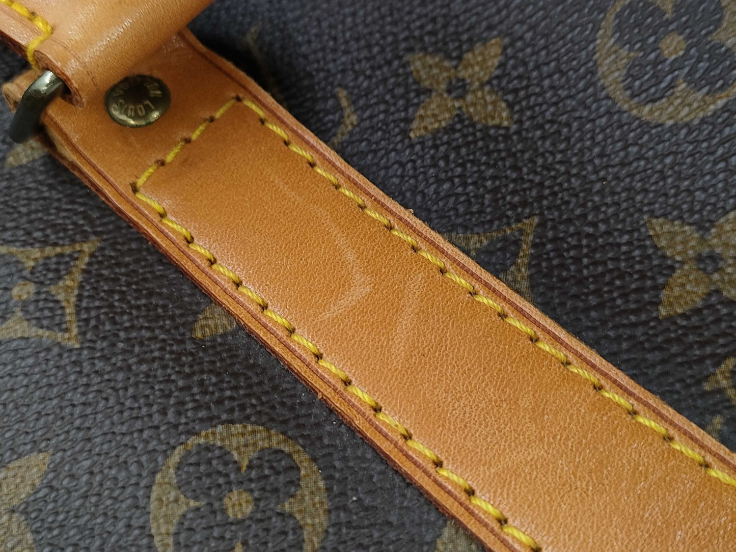 LOUIS VUITTON Monogram Keepall 55 Boston Bag M41424/MI8906