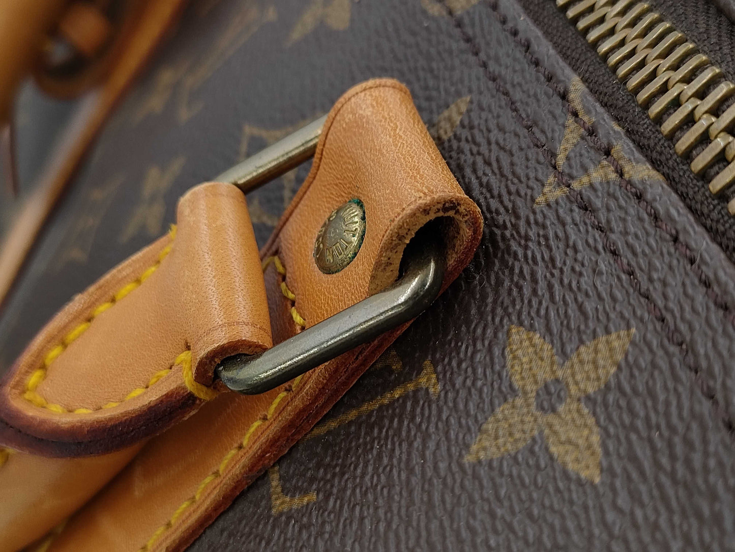 LOUIS VUITTON Monogram Keepall 55 Boston Bag M41424/MI8906