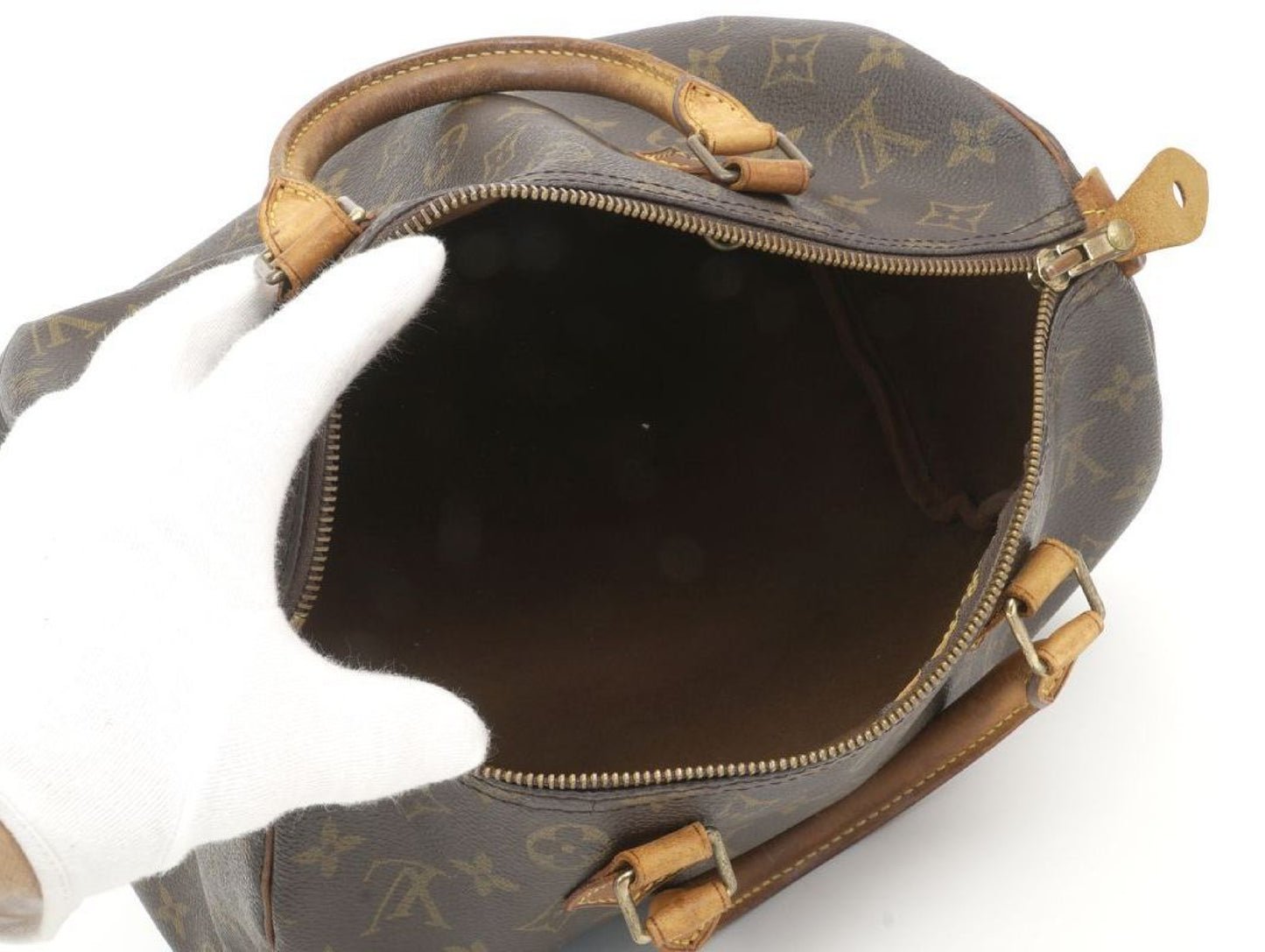 LOUIS VUITTON M41526 Monogram Speedy 30 Handbag
